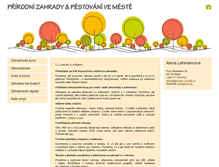 Tablet Screenshot of prirodni-zahrady.cz